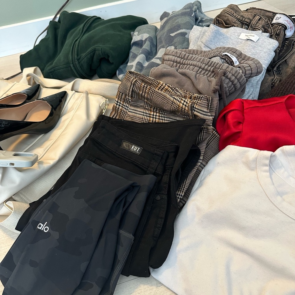 Huge name brand clothing lot